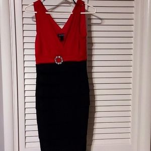 Enfocus Studio black and red dress size 6